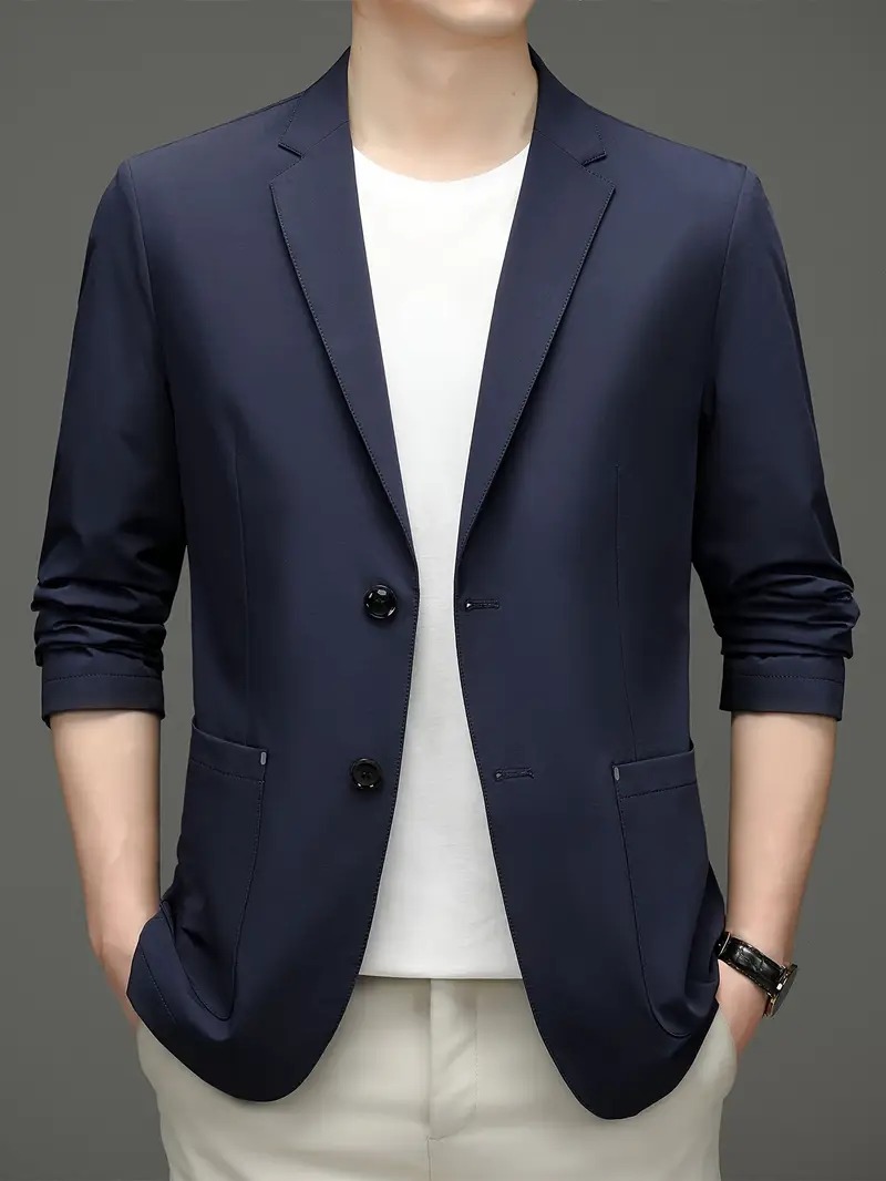 Men’s Business Casual Lightweight Jacket